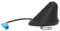 RED WOLF Auto Ersatz Stabantenne Antennenfuss mit MNO Stecker für Opel Astra G/H, Corsa C/D, Meriva A, Vectra C, Signum, Omega B, Zafira A/B, kfz Antenne Dachantenne Verstärker