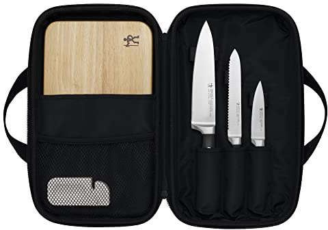 HENCKELS Forged Accent 6-pc Travel Knife Set,Black