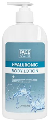 Face Facts Hyaluronic Body Lotion | Moisturise + Plump | 400ml