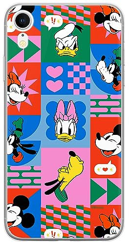 ERT GROUP mobile phone case for Iphone XR original and officially Licensed Disney pattern Disney Friends 016 optimally adapted to the shape of the mobile phone, case made of TPU