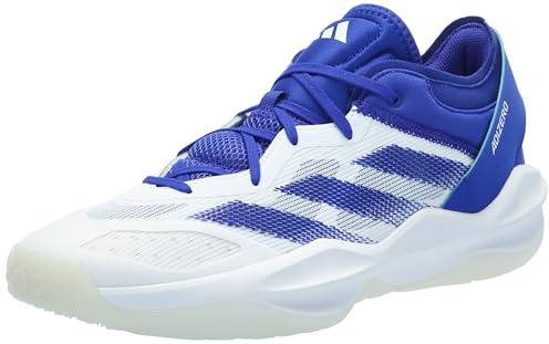 Adidas Mixed Adizero Select 2.0 basketkorg, vit/blå/vit (Blanco Azul Lucid Blanco), 9 dam/8 herr