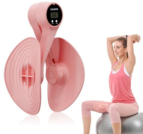 Flintronic Attrezzo Interno Coscia, Attrezzo Ginnico per Cosce e Braccia, Hip Trainer, Allenatore per Cosce con Conteggio, Attrezzi Esercizi Pavimento Pelvico Muscoli per Palestra in Casa Yoga Pilates
