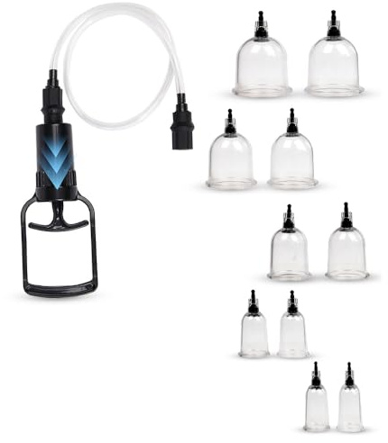 MACQIU Ventouse de Mamelon avec 10 Ventouses pour Femme, Pompe à Vide Stimulation des Mamelons Plaisir Jouets Sexuel pour Couples