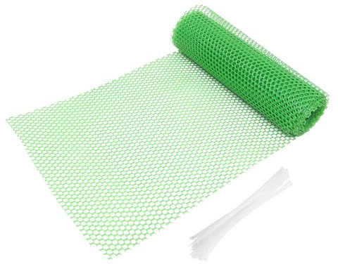 SEWOART Recinzione Da Giardino in Rete Di Plastica Per Recinto Temporaneo Barriera Per Animali Rete Per Separare Ordinatamente Prato Aiuole E Vialetti