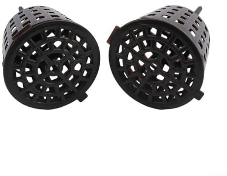 Lot de 100 paniers d'engrais pour bonsaï avec couvercle, boîtes d'engrais à libération lente pour plantes grasses, fournitures de jardin pour plantes grasses (grand café + couvercle)