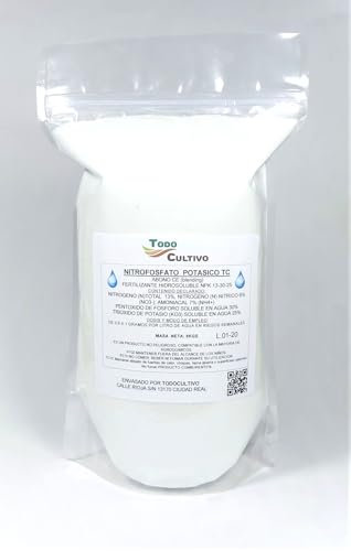 Fertilizante Abono Nitrofosfato potásico NPK 13-30-25 Completo hidrosoluble 5 Kg abono para riego idóneo para plantaciones jóvenes Que empiezan a producir Fruto.
