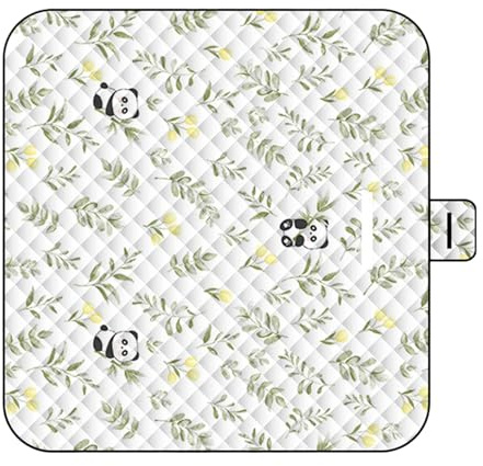 Graziosa coperta da picnic | Coperta da picnic da viaggio - Tappetino da gioco con motivo animale, 150 x 198 cm, impermeabile, lavabile, a prova di sabbia, per esterni, divano, campeggio