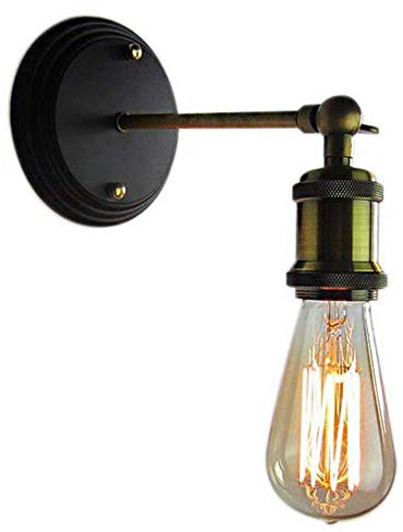 Moderno Vintage Retro Industrial Aplique De Pared Rústico Luz De Pared Nórdico Retro Lámpara De Luz Bar Cafe Dock Restaurante Vintage Estilo Náutico Inicio Lámpara Accesorio Accesorio