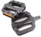 KHE BMX Kids Pedale Kinder PVC schwarz 1/2 Zoll CrMo Achse 85mm breit nur 288g