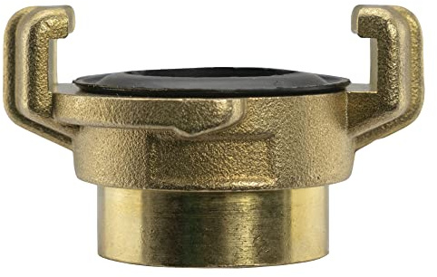 Solid Brass Hose Claw Fittings,Used by professionall Gardeners,Landscapers and Nursery Workers (1/2 bspf Female Thread)