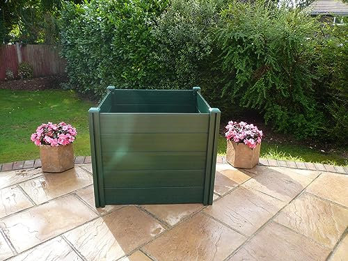 Garden Compost Bin 500L Plastic – Outdoor Composting Container for Kitchen & Garden Waste – Eco-Friendly, Durable & Waterproof, UV-Protected