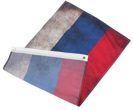 Drapeau Russe Vintage 2 X 3 Pieds Bannière De Jardin En Polyester Décoration Extérieure Ornements De Drapeau National