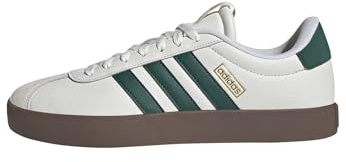 adidas Homme VL Court 3.0 Shoes, Core White/Collegiate Green/GUM5, 39 1/3 EU