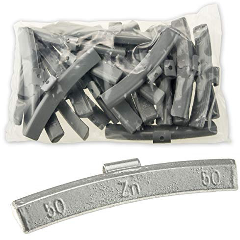 Stix Lot de 25 Poids de Frappe en Zinc pour Jantes en Aluminium 50g