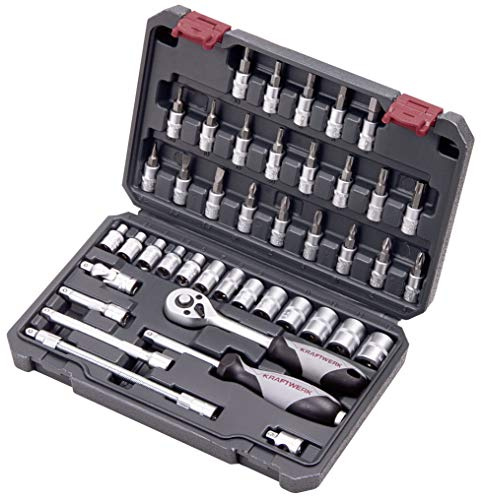 Kraftwerk Coffret de douilles basic line 1/4 kraftwerk - 42 pièces - 204.101.000