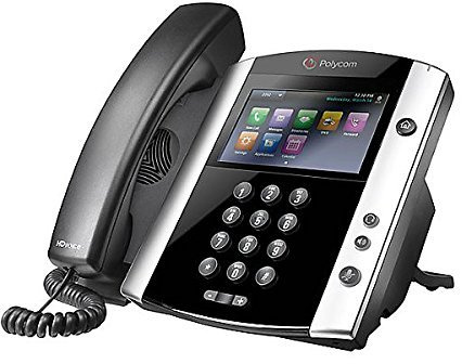 Polycom VVX 600 HD Business Media IP Desk Phone optimised for SFB (No PSU) (Refurbished)