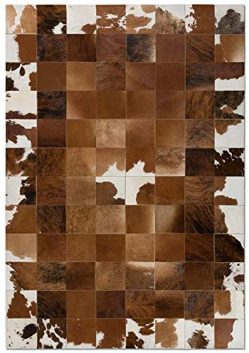 vip-leather Tapis de Peau de Vache Patchwork. Cod Ron 1200 (90 x 120 cm)