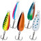 THKFISH Angelköder Blinker-Angeln Angellöffel Spoons Forellenköder Perch Trout Spoon Box 10g