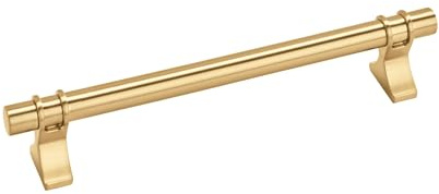 Amerock | Cabinet Pull | Champagne Bronze | 6-5/16 inch (160 mm) Center to Center | Davenport | 1 Pack | Drawer Pull | Drawer Handle | Cabinet Hardware