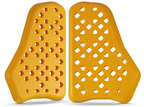 Surlim CE Level 1 Motorcycle Chest Armor, Motorcycle Chest Protector CE Chest Armor for Motorcycle Jackets Inserts Pads [Pair](Chest)