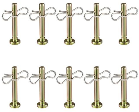 Confezione da 20 pezzi per spazzaneve con perno di taglio e coppiglia per una rimozione efficace della neve