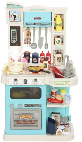AIYAPLAY Cucina Giocattolo per Bambini 3-6 Anni, 44.5x24x79 cm Verde