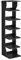 VASAGLE Slim Shoe Rack, Narrow Shoe Storage Organiser, 6-Tier Shoe Stand, for Small Spaces, Hallway, Cloakroom, Black LBS200T16