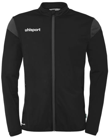 uhlsport Unisex Squad 27 Classic Sport-Jacke, Schwarz/anthra, 4XL EU