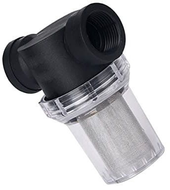 KONTONTY Pre-Filter Water Filter 1-inch Interface 20 Mesh Screen Household Water Purifier for Faucet for Home Use