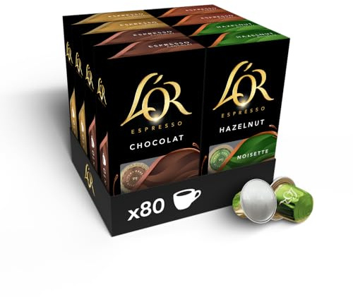 L'OR Espresso ASSORTIMENT FLAVORED 4 variétés de capsules