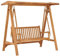 vidaXL Hollywoodschaukel 170 cm Massivholz Teak