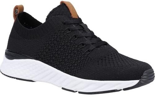 Hush Puppies Women's Opal Sneaker, Black, 4 UK