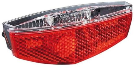 Gepäckträger Rücklicht mit Standlicht Fahrradrücklicht für 50/80 mm Schraubenabstand