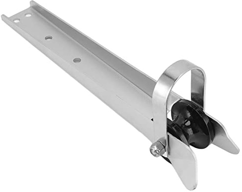 Davier Bateau Roller Fort Rouleau d'ancrage de Bateau Rouleau d'ancrage d'arc en Acier Inoxydable Accessoires de Quincaillerie Marine pour Ancre d'arc à Lancement Automatique