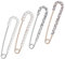 4 Stück Brosche Damen Pins Anstecker Pullover Schal Waist Clip Faux Kristall Anstecknadeln Sicherheitsnadel Broschen für Kleidung Weihnachten