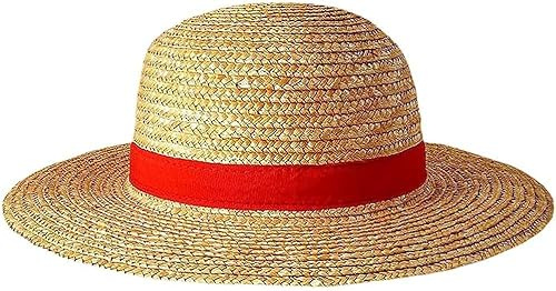 Chapeau de paille de la série à succès, Ruffy Luffy Piece, Anime Cosplay Costume Chapeau de soleil Anime Enfants & Adultes