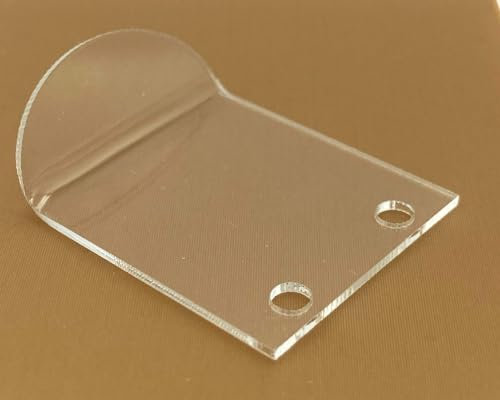 Hummelklappe 1,0mm, fertig gebogen, passend zu Großer Hummelklappenvorbau Links oder rechts von Printin3D