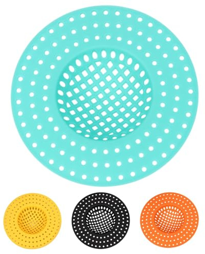 Tapón de colador para fregadero de cocina, cubiertas de drenaje de ducha, protector de drenaje de colador estándar | Fregadero de cocina de red de drenaje doméstico, filtro de trampa de enchufe para b