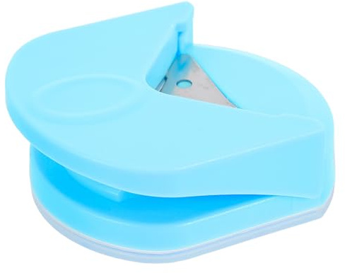 ORFOFE Cortadora de Esquinas Redondas con Recogedor de Residuos Perforadora para Tarjetas y Papel Herramienta Ergonómica para Manualidades Álbumes y Proyectos DIY