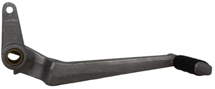 Voyoo Leva freno posteriore a pedale, leva freno argento per moto, compatibile con i modelli 696, 796, 795 e M1100 (2009-2013).