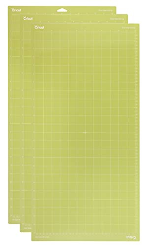 Cricut StandardGrip Adhesive Cutting Mat 12x24 for Explore Air 2/Maker - 3 Pack, Green