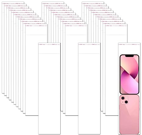 Clear Cellophane Bags - 100pcs 3 x 11 Adhesive Cello Self-Sealing OPP Bags, 50µm for Cookies, Candies, Bakery, Candles, Gifts, Party & Decorative Wrapping