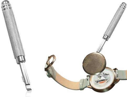 Lhbwhiz Abridor de Tapa de Reloj, Herramienta Profesional de Reparación de Relojes, Abridor de Base de Caja de Palanca para Relojes de Pulsera, Größen Armbanduhren Uhr