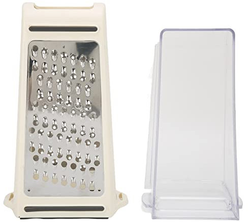 Grattugia a Scatola, Grattugie Per Cucina Grattugia Per Formaggio Rimovibile a Doppia Faccia Grattugia Per Patate Grattugia Per Formaggio con Contenitore Grattugia Zester Grattugia Per Formaggio in Pi