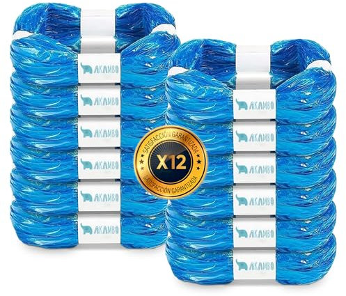 | AKAMBO® SUPER PACK AHORRO 13 Recambios ORIGINALES + AROMA A POLVO DE TALCO | Papelera Pañales ORIGINALES | tomme tipee recambios | Compatible Con Tomme Tipee Sangenic Tec | COMPATIBLE CON TODOS