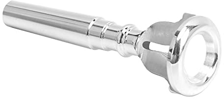 Exerciseur de Bouche en Trompette, Entraîneur de Force Buccale, Développe les Muscles des Lèvres avec Placage de Cuivre et D'argent, Anneau en Caoutchouc pour la Force de