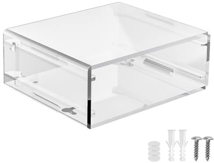 Limtula Durability Acrylic Mounting Bracket For Wall Mount Case Shell Designs For Multiple Placement And Secures Fit