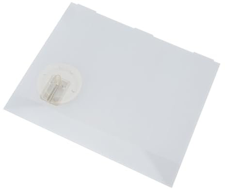 Eujgoov 12 Pouces X 9,75 Remplacement RV Porte de Glissement de Porte D'écran avec Ouvreur de Bouton Poussoir Universel Applicable pour les VR