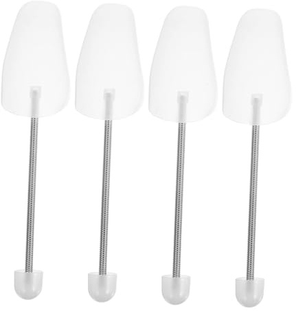 IMIKEYA Lot de 4 Embauchoirs à Ressort Réglables pour Chaussures, en Pp et Acier Inoxydable, Maintien Forme, pour Baskets et Divers Usages