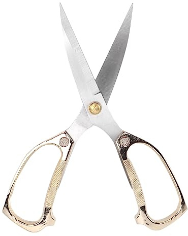 Baxnore Forbici da professionali Forbici per alimenti in acciaio inossidabile resistenti Forbici da multiuso per tagliare carne Ossa di pollame Pesce Verdure Ristorante Barbecue (D'oro)